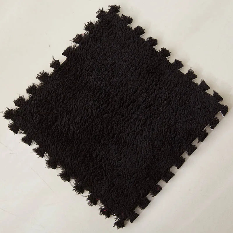 Soft Plush Warm Carpet Baby Play EVA Foam Floor Game Mat