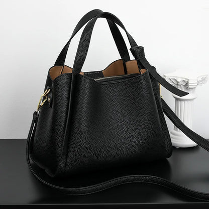 Retro Texture Large Capacity Shoulder Bag