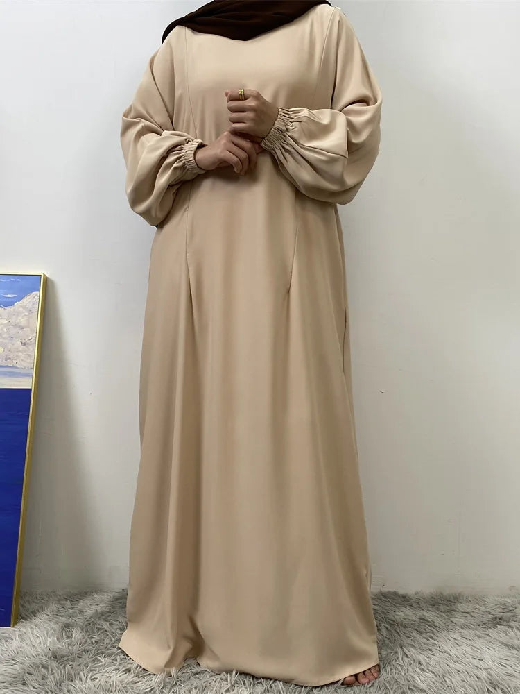 عباية بسحاب أمامي للمسلمات
