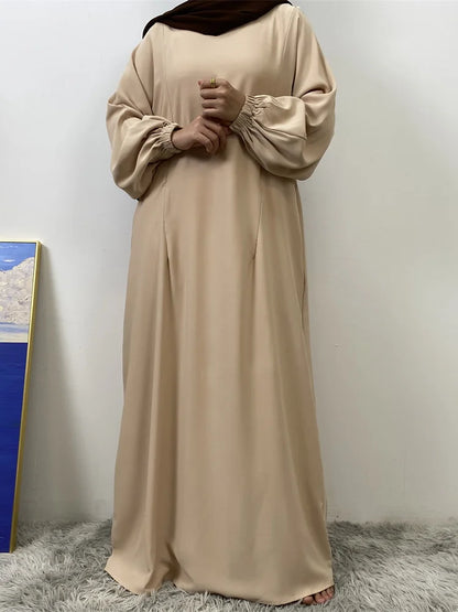 عباية بسحاب أمامي للمسلمات