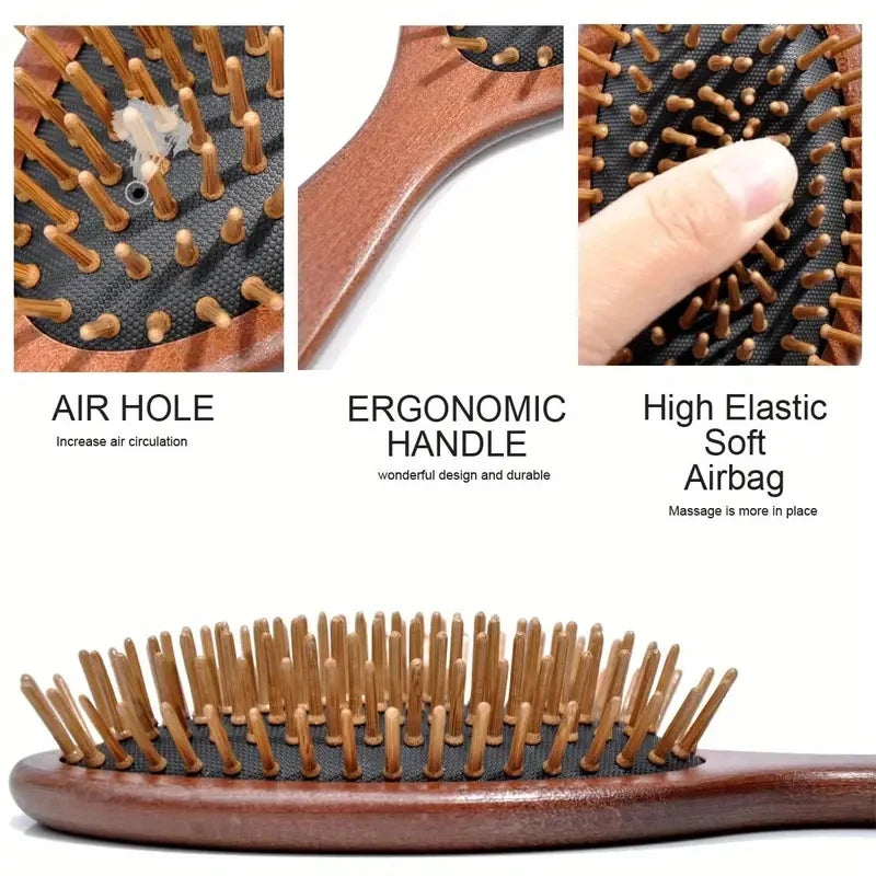 Sandalwood Air Cushion Comb Brush