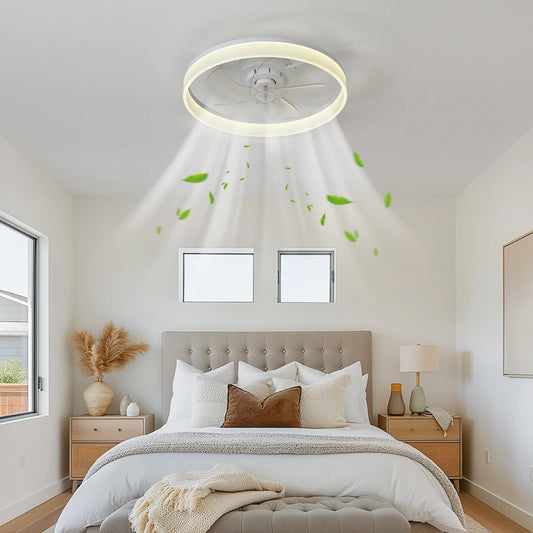 Ceiling Fan (With Lighting) Silent LED Dimmable Ceiling Fan