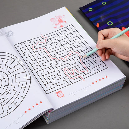 Maze Game Book Development Educational Early Learning