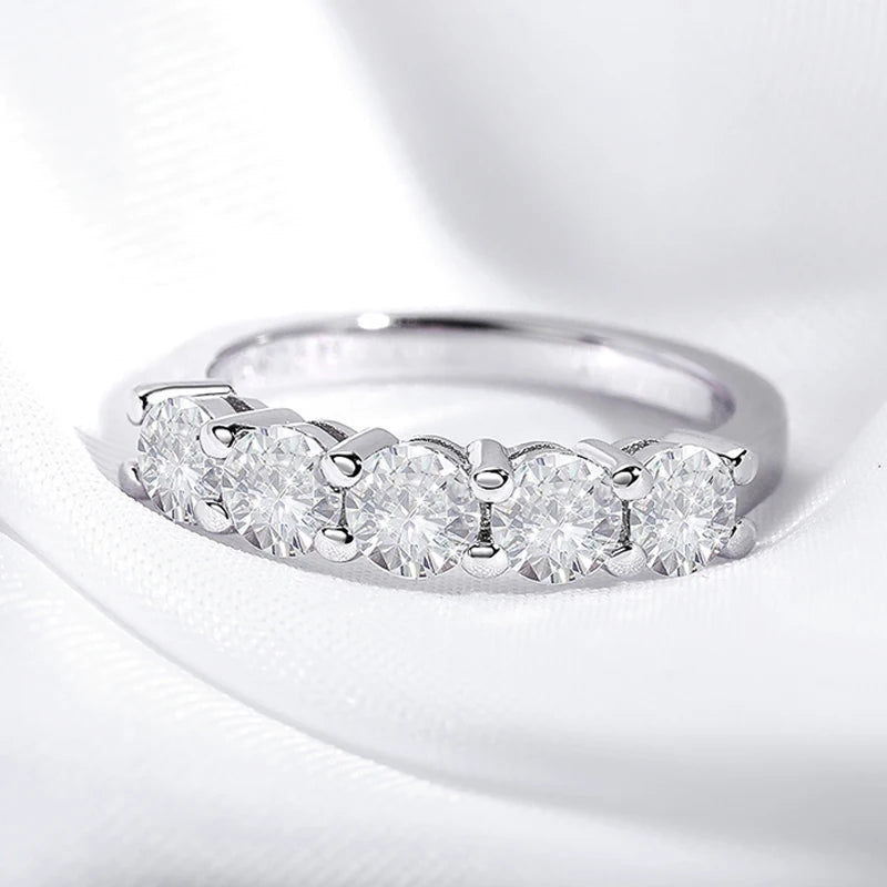 DANA White Gold 4mm Diamond Ring