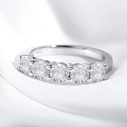 DANA White Gold 4mm Diamond Ring
