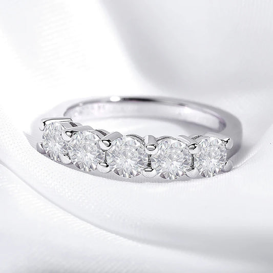 DANA White Gold 4mm Diamond Ring