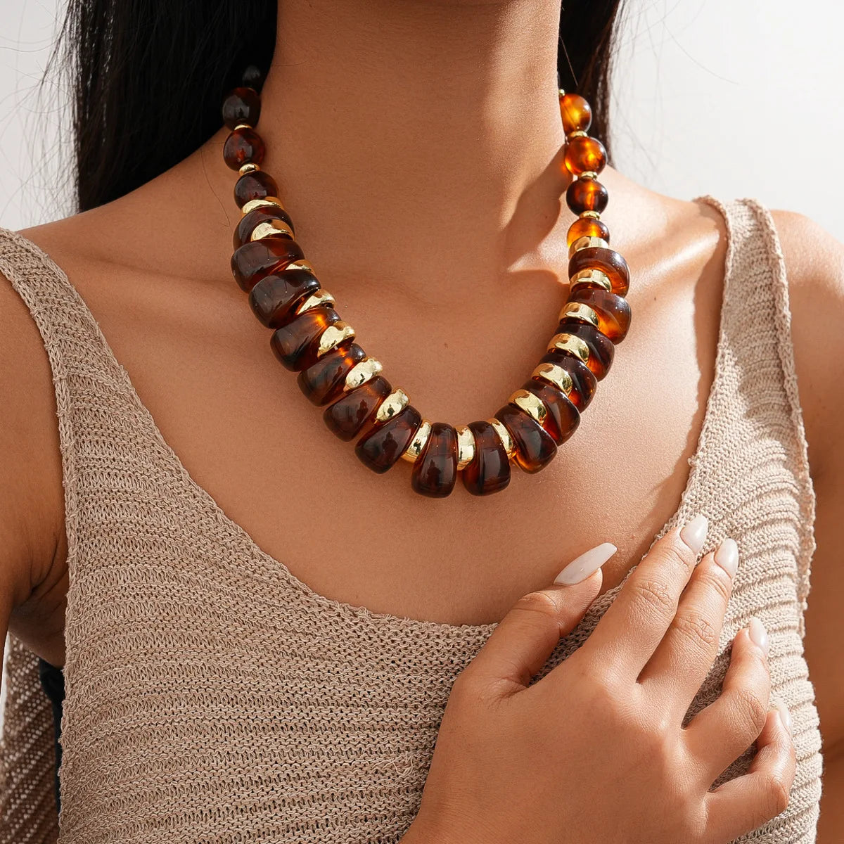 Bohemian Acrylic Choker Necklaces