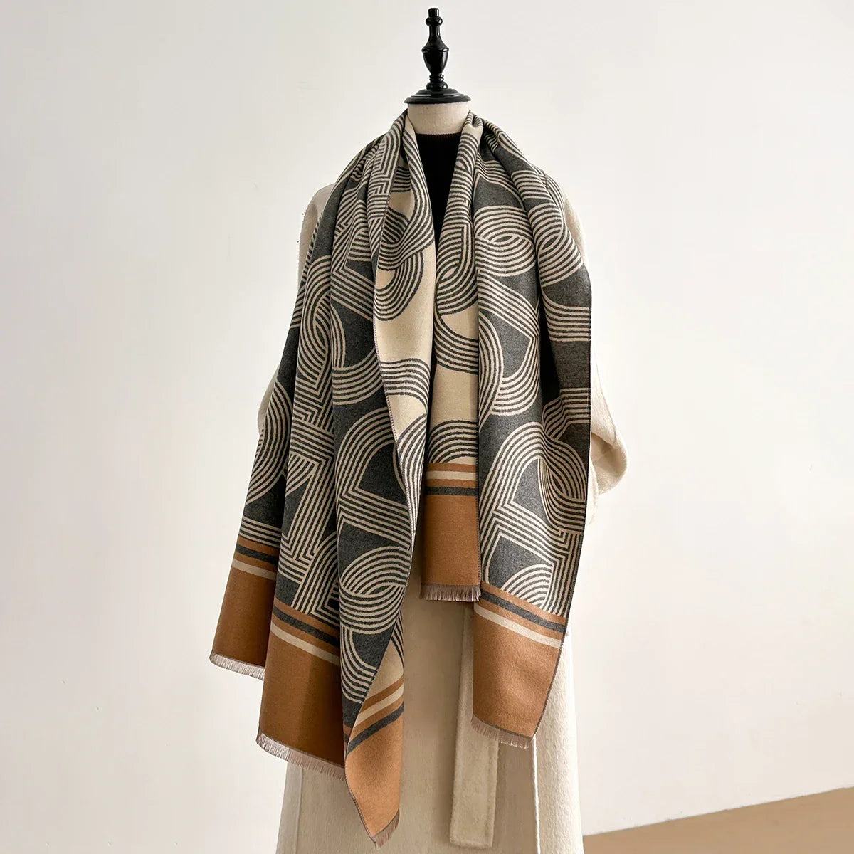 Winter Scarf  Wraps Thick Cashmere Imitation