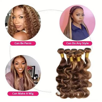 100% Brazilian Hair Weave Wig