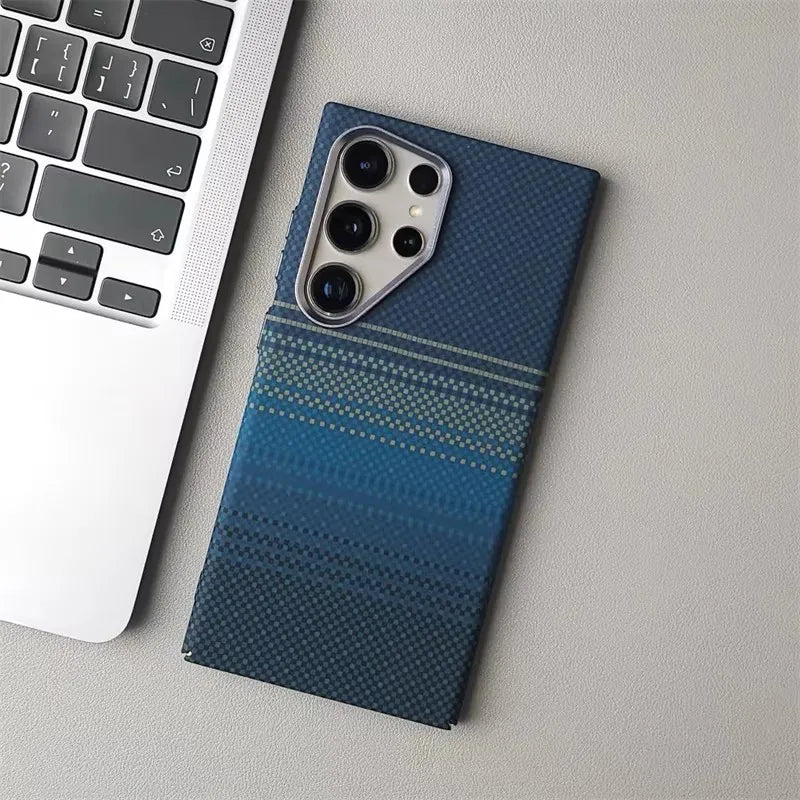 Carbon Fiber Wireless Magsafe Samsung Case Cover