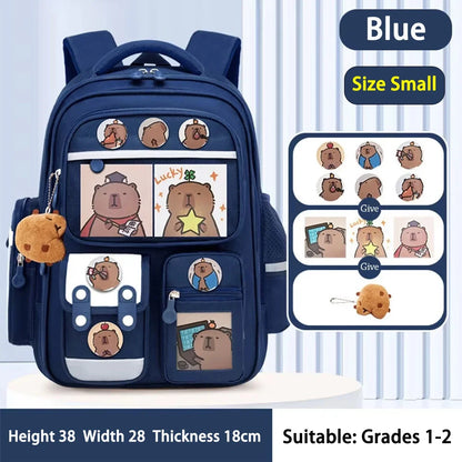 Capybara Waterproof Backpack Large Capacity Backpack