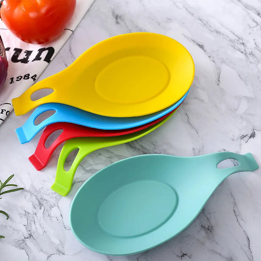 1PC Food Grade Silicone Spoon Mat Silicone