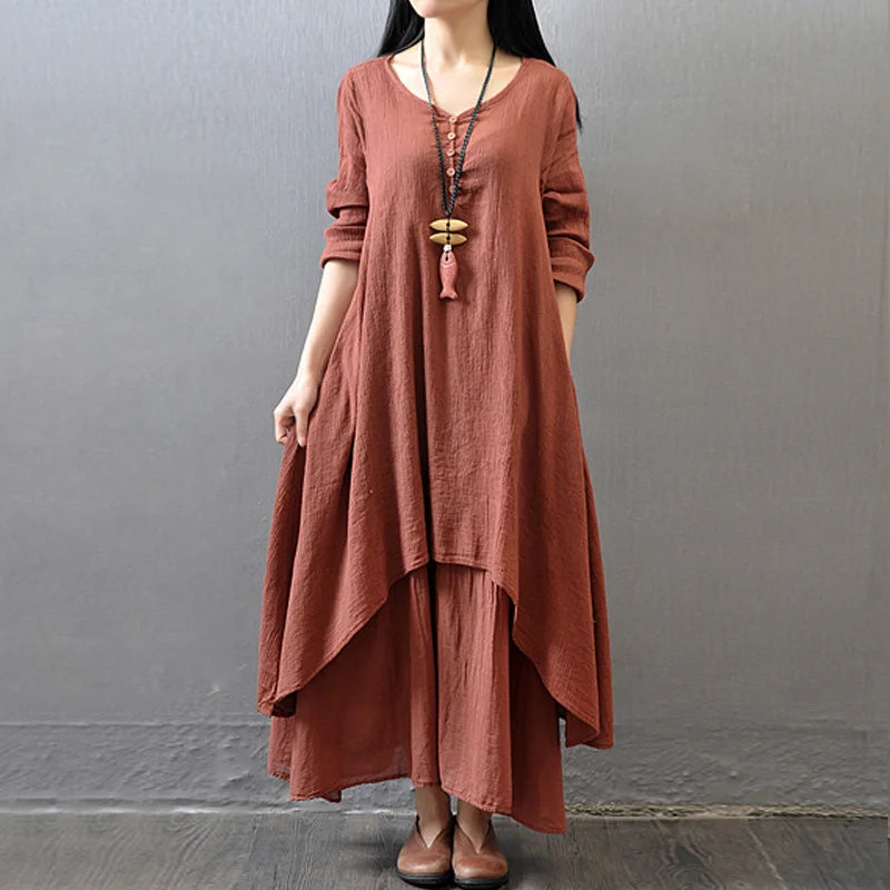 Loose Boho Long Maxi Dress