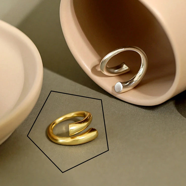 DANA 925 Silver Open Finger Ring