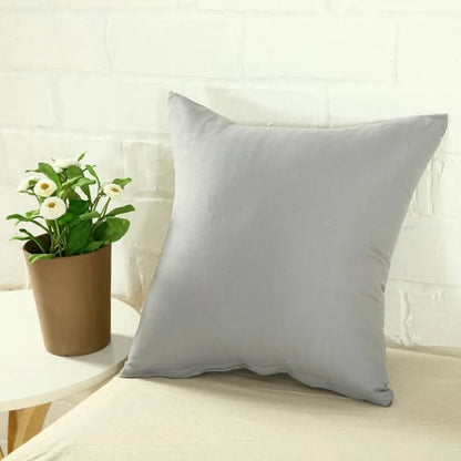 Candy Color Cushion Pillow Case Cover