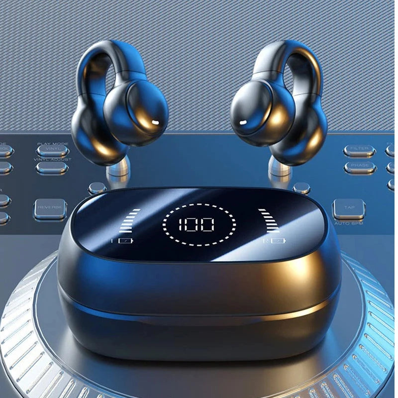 Wireless Bluetooth Earbuds Headset Charging Noise Reduction Earphones