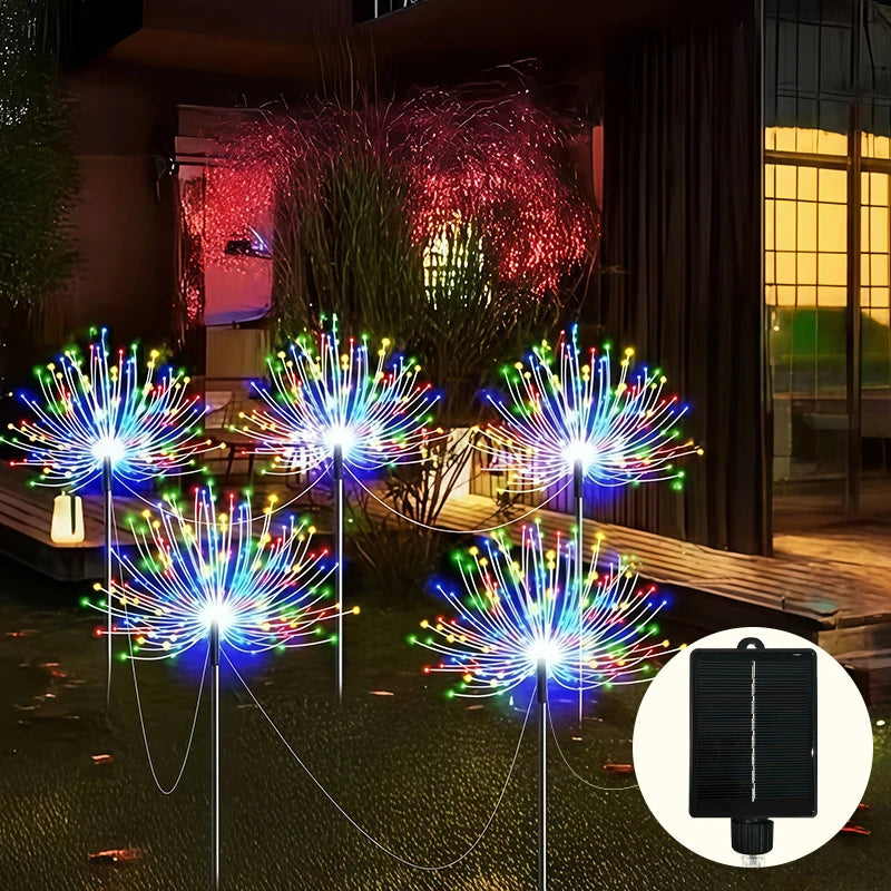 6Pack Outdoor Solar Garden Lights LED Garden Lights 8 Lighting
