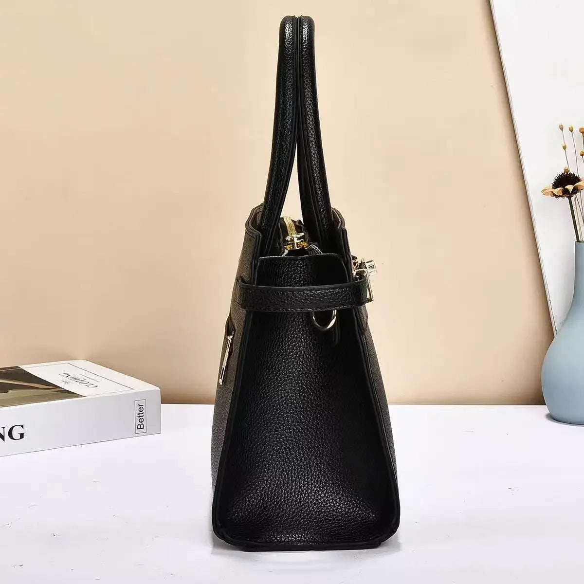 Genuine Leather Large Capacity Handbag