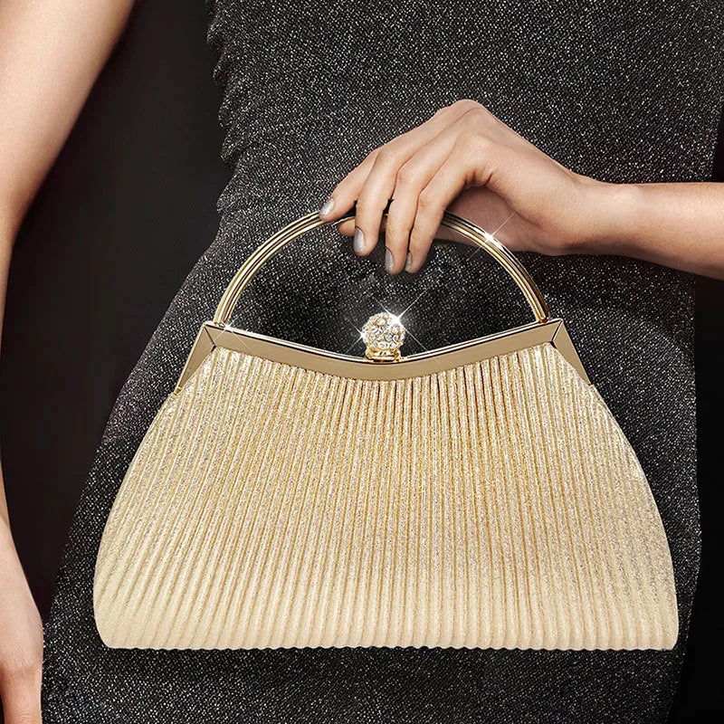 DANA Pleated Evening Handbag