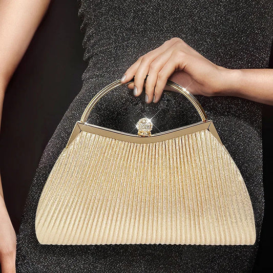 DANA Pleated Evening Handbag