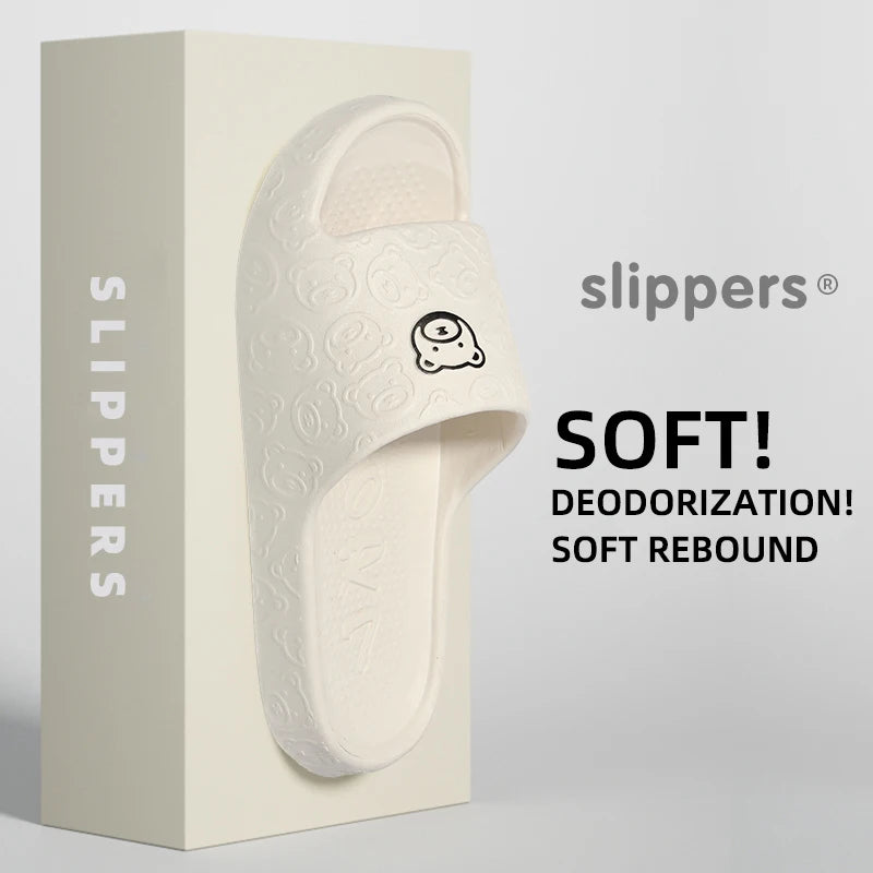 Summer Home Use EVA Cute Cartoon Slippers