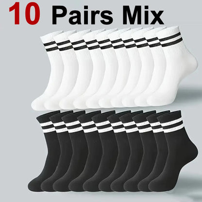 5/10/20 Pairs Round Neck Socks
