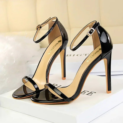 Gladiator Stiletto Classic Ankle Strap Sexy Shoes