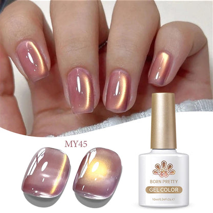 10ml Brown Purple Black Red Cat Magnetic Gel Polish Manicure Soak Off