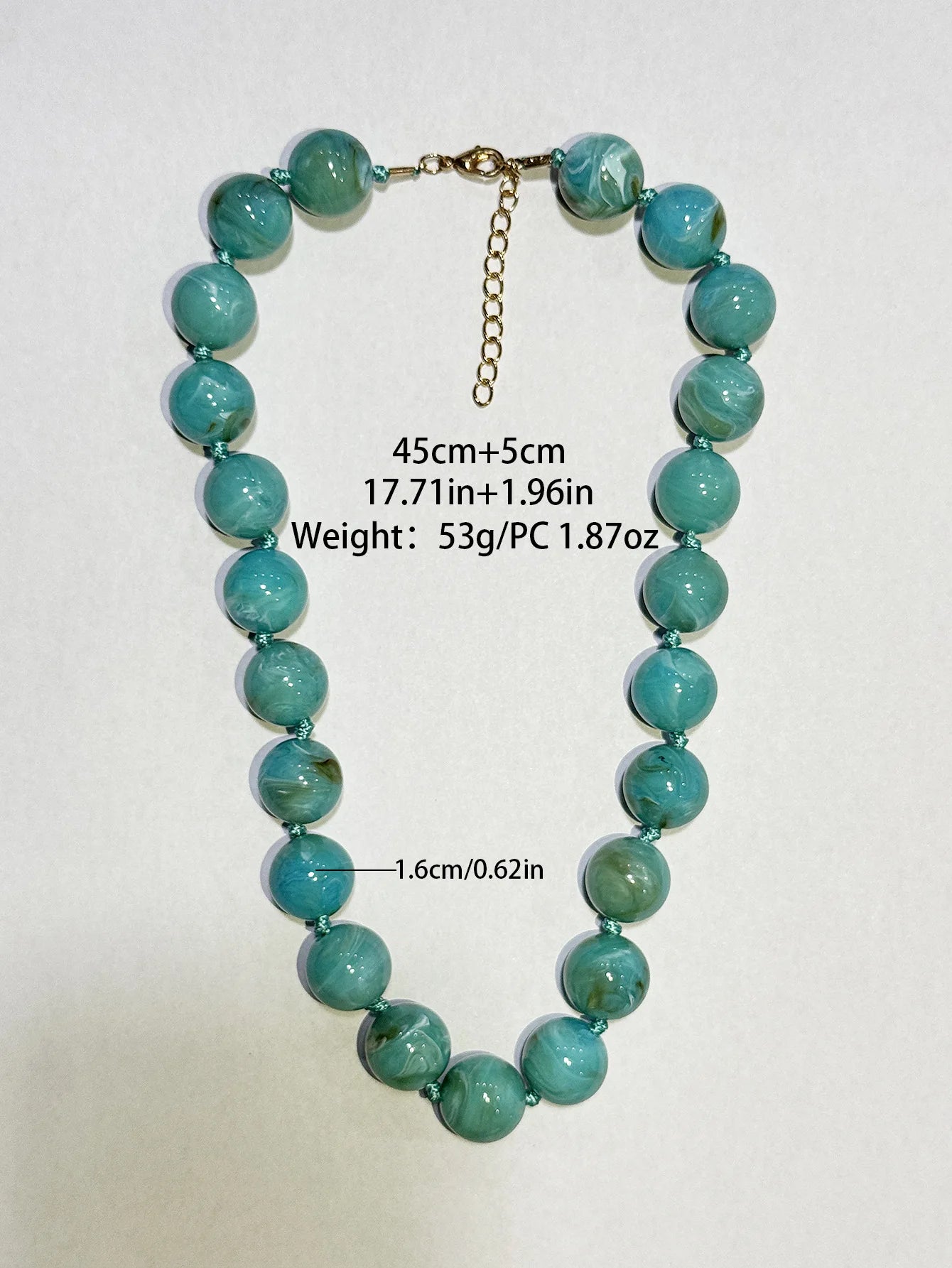 Bohemian Style Handmade Beaded Necklace Jewelry