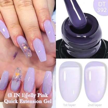 7ml Red Series Gel Nail Polish Glitter