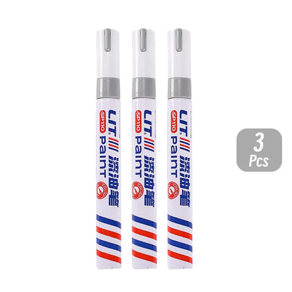 3mm 10p Colorful 8 Colors Permanent Paint Marker Waterproof