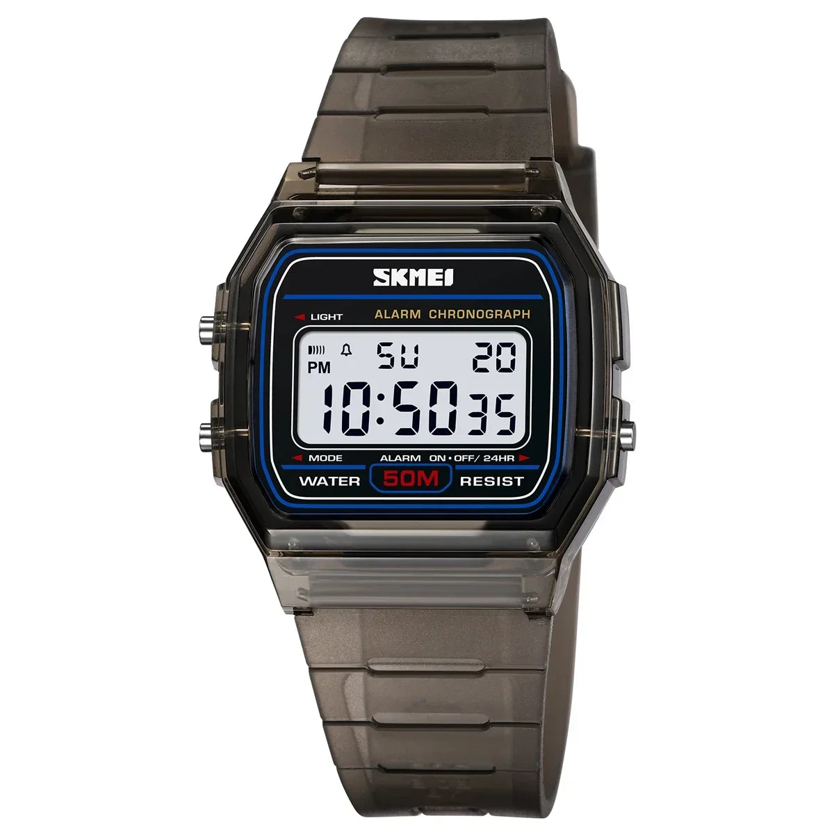 Electronic Waterproof Sport Calendar Date Wristwatch