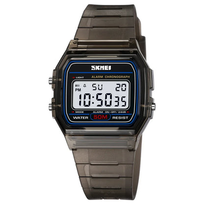 Electronic Waterproof Sport Calendar Date Wristwatch