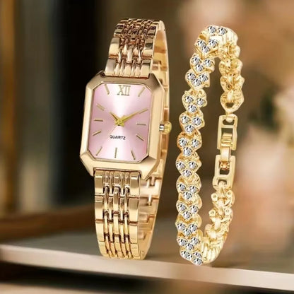 Stainless Steel Bracelet Folding buckle Quartz Watches