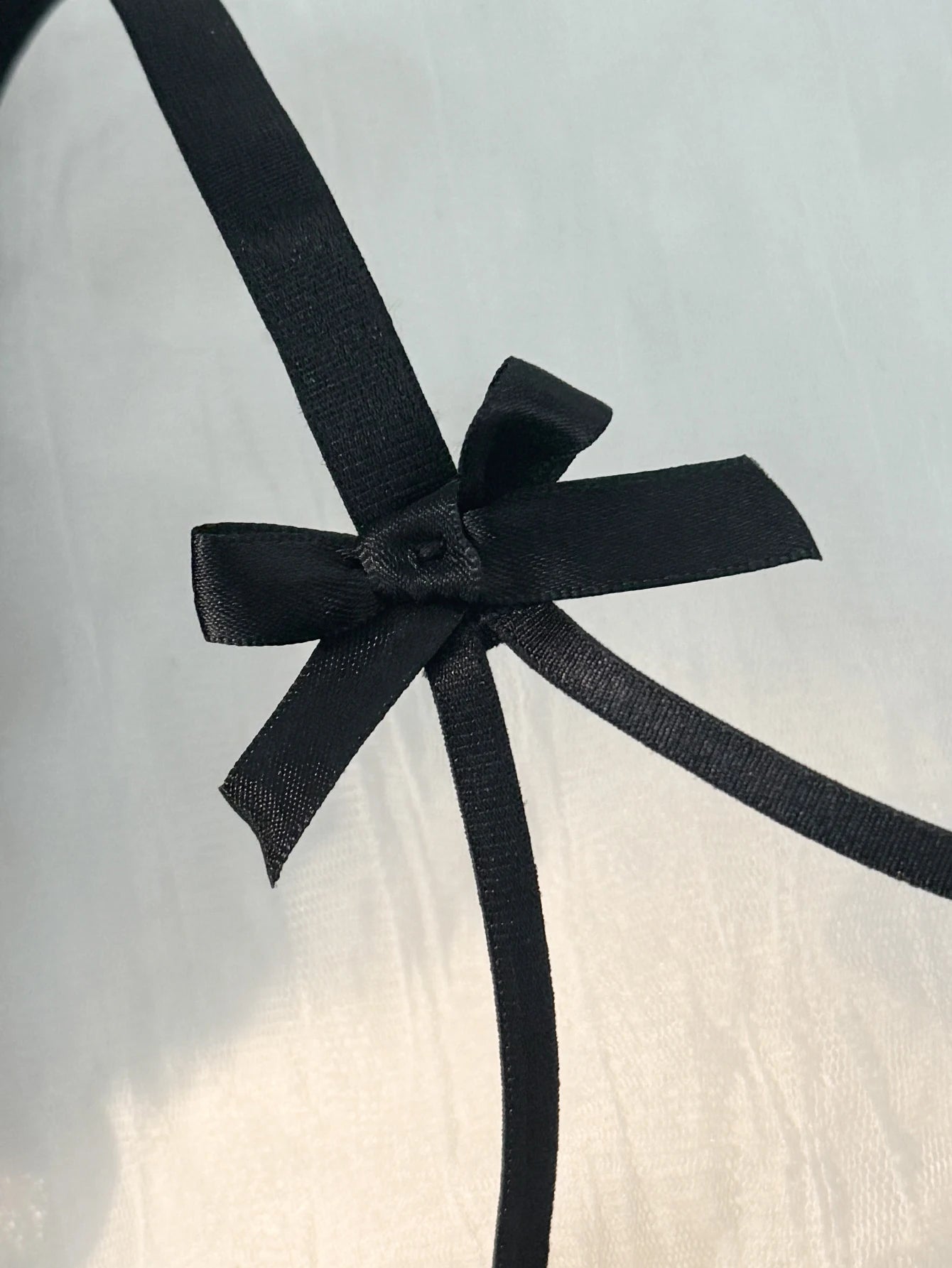 Black lightweight  transparent lingerie set