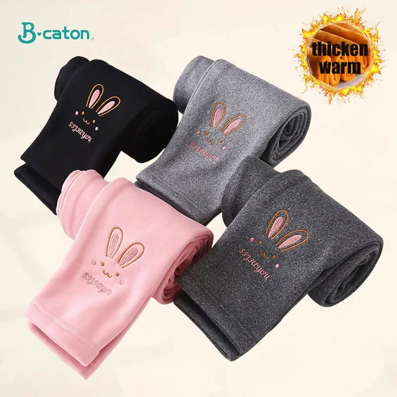Children Girl's Legging Thicken Warm Kids Girl Warm Plush Legging