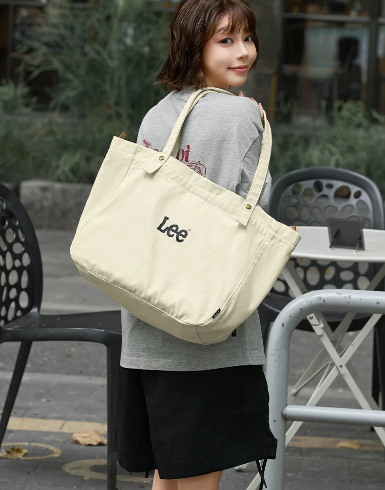 LEE Korean Style Shoulder Oxford Cloth Large Capacity Bags