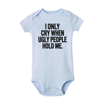 Funny Baby Bodysuits Jumpsuit Toddler Unisex Outfits