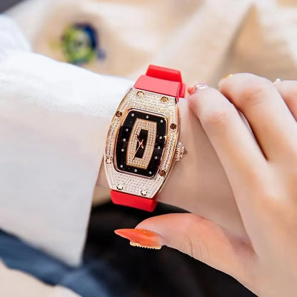 DANA Crystal Silicone Jelly Quartz Watch