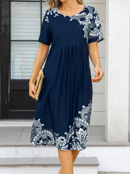 Plus Size Elegant Loose Casual Dress