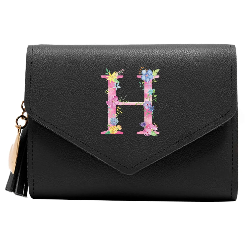 Mini Letter Slim Credit Card Holder Wallet