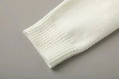 Suéteres de punto de cachemir con estampado de oso