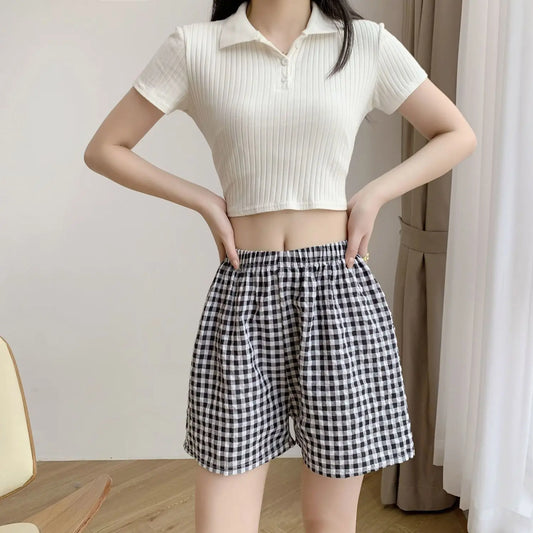High Waisted Slimming Wide Leg Home Pants