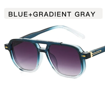 Square double-barrier protection Sunglasses