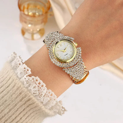 Diamond Gold Rhinestone Watches