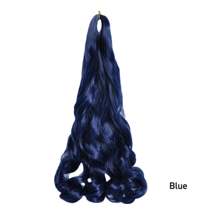 French Curls Braiding Hair 24Inch Hair Extensions