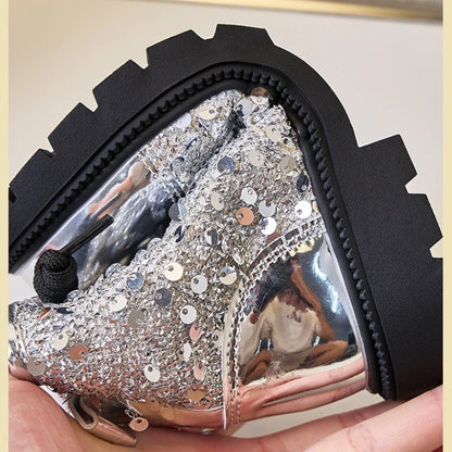 Princess Style British Short Side Zipper Elegant 26-36 Boots