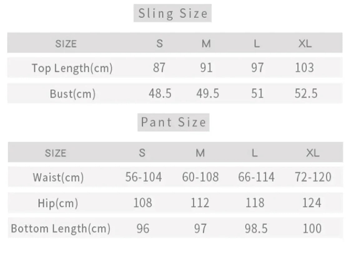 V-neck solid suspender pants sexy pyjamas 2 sets