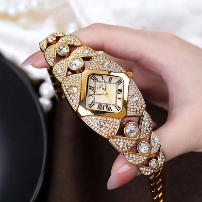 Light Luxury Brand Diamond Inlaid Bracelet Waterproof Watches