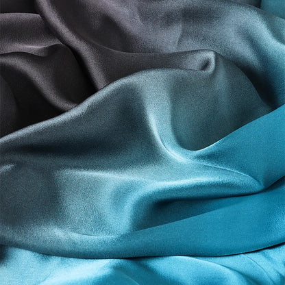 Pañuelo de seda degradado de lujo